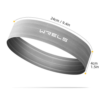 Sports Headband Anti Slip Yoga Hair Band Quick Dry Running Sweatband Workout Headbands for Women Men