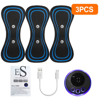 EMS Body Massager – 8 Modes, 19 Intensity Levels
