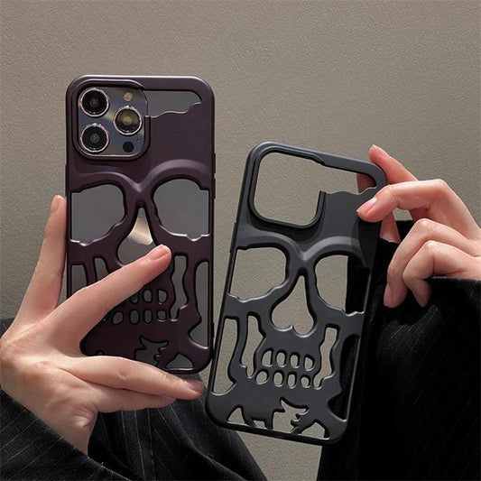 Skeleton Skull Shockproof Case for iPhone 16–11 Pro Max
