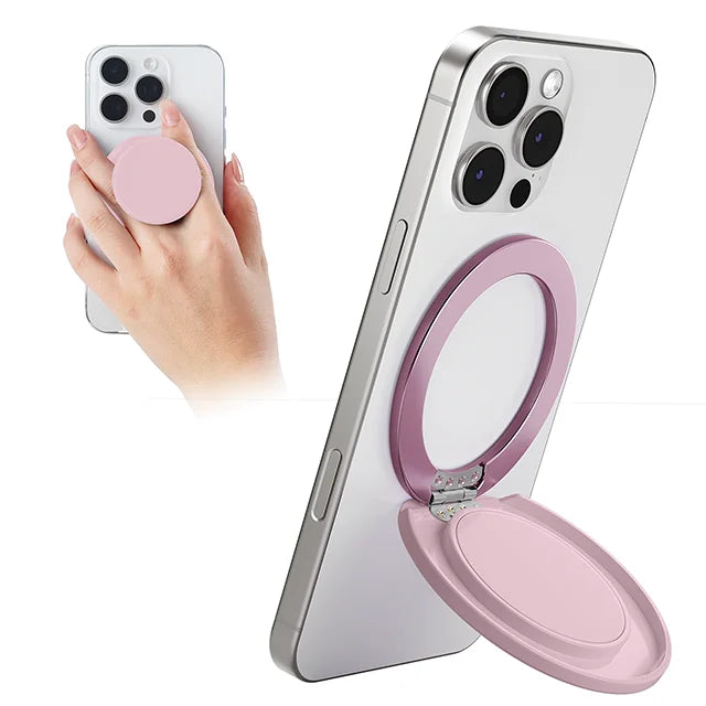 Grippopso NEW Magnetic Phone Grip for MagSafe 360° Rotate Phone Ring Holder And Kickstand For Samsung For iPhone 16/15/14/13/12