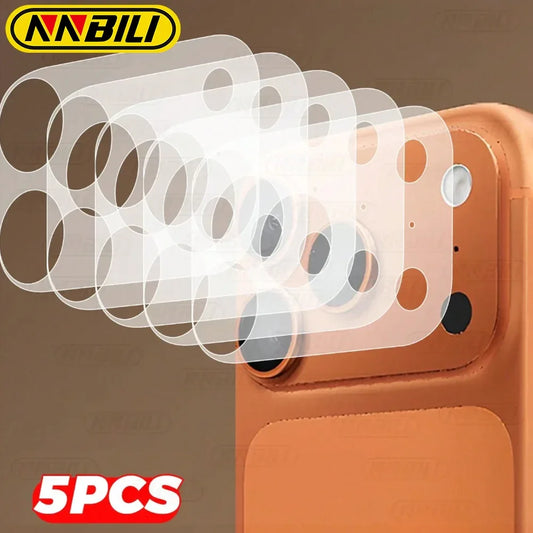 NNBILI 5Pcs Matte Lens Film For IPhone 17 Pro Max 17 Pro 17 Air 17 Phone Accessories   Anti Fingerprint Anti Scratch Durable