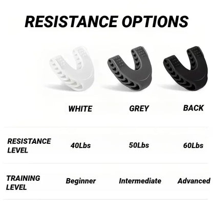 U Shape New Facial Jaw Exerciser And Neck Toning Jawline For Men Women Face Muscle Trainin Resistance Levels Double Chin Reducer - Urbizia