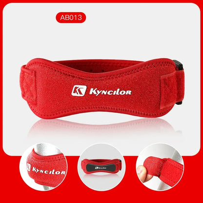1 Piece Knee Patellar Tendon Knee Support Strape Brace Adjustable Shock Absorption Compression Knee Pad Sleeve for Basketball - Urbizia