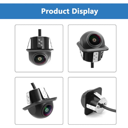 SMARTOUR Car Rear View Camera 1080P Night Vision Reversing Auto Parking Monitor CCD Waterproof 170 Degree HD Video Fish Eye Lens