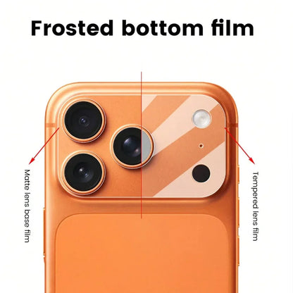 NNBILI 5Pcs Matte Lens Film For IPhone 17 Pro Max 17 Pro 17 Air 17 Phone Accessories   Anti Fingerprint Anti Scratch Durable
