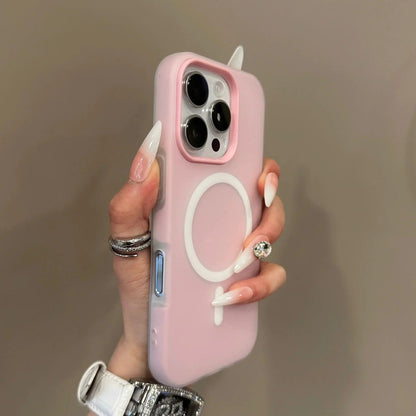 iPhone MagSafe Case – 2-in-1 Candy Color Matte Cover