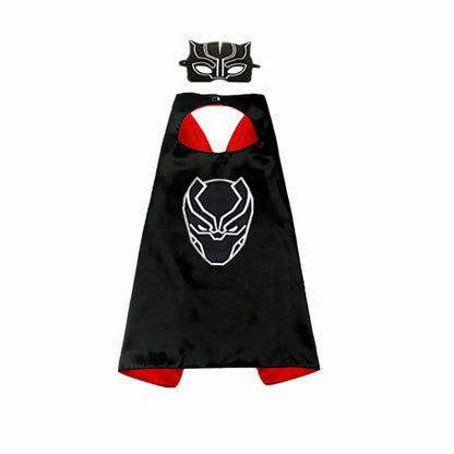 MINISO Superhero Cape – Cartoon Anime Cosplay Costume with Mask for Kids Halloween Birthday Gift
