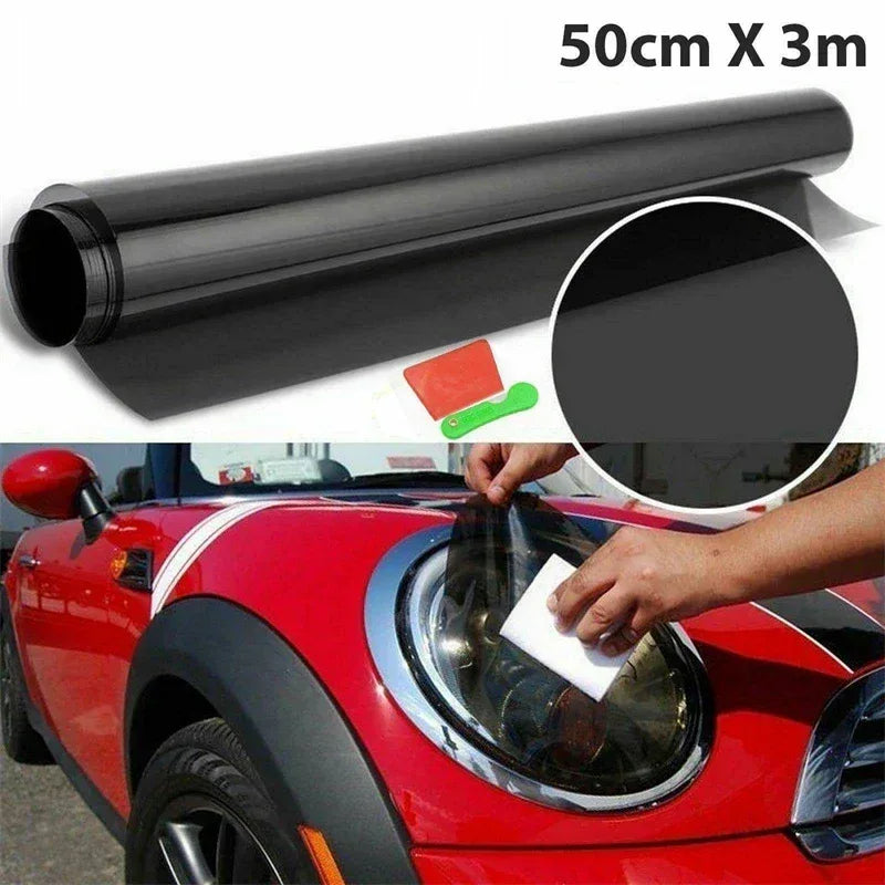 1 Roll 50cm X 3m 1/5/15/25/35 Percent VLT Window Tint Film Glass Sticker Sun Shade Film for Car UV Protector foils Sticker Film - Urbizia