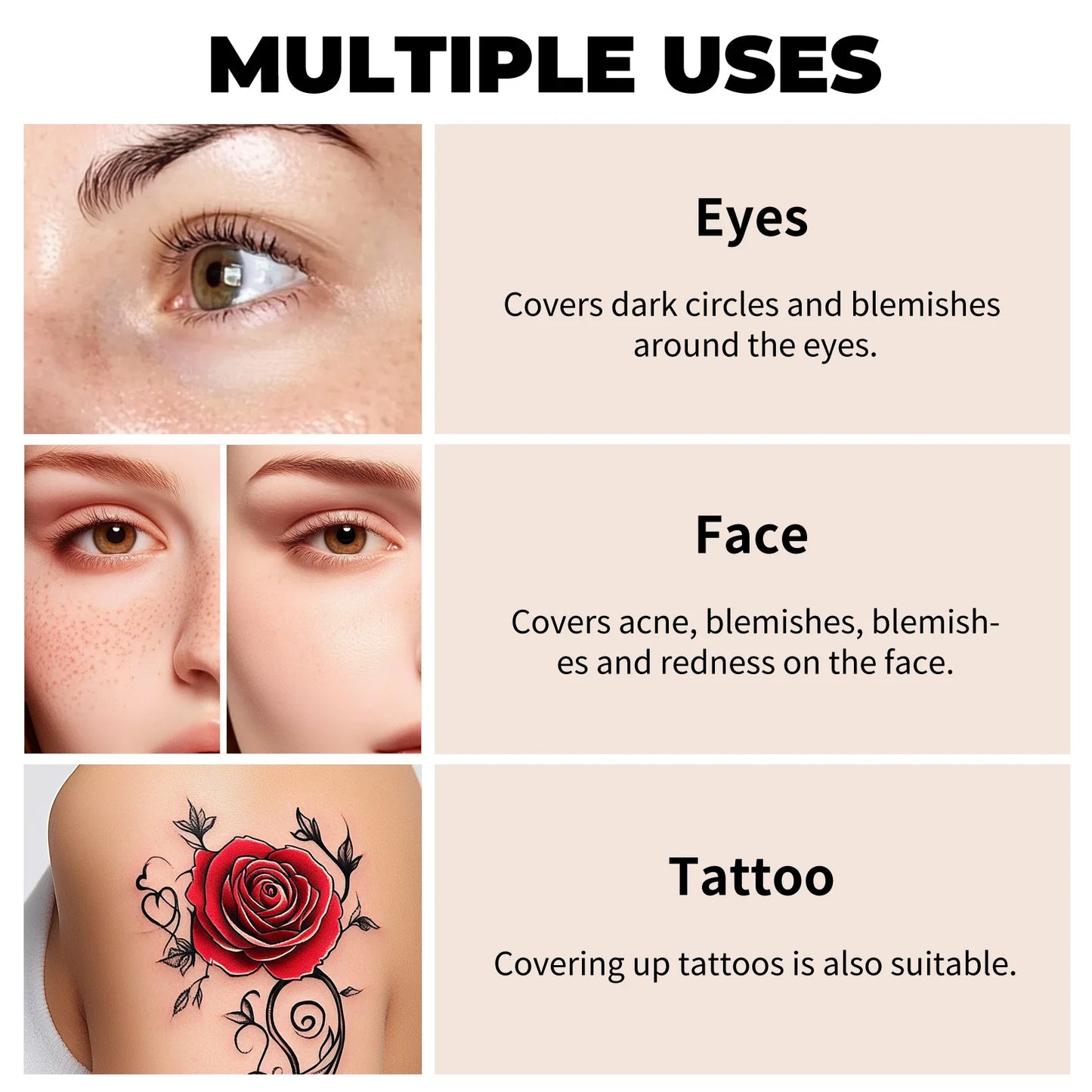 Hydrating Eye Brightening Concealer & Contour Cream