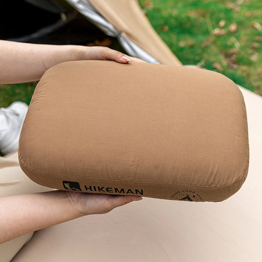 Soft Slow Rebound Memory Foam Pillow Outdoor Camping Travel Cervical Pillow NoonBreak Pillow Neck Support Sleeping