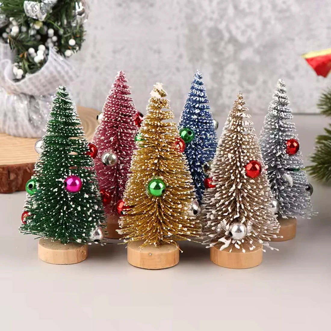 Mini Wooden Christmas Tree – 10/20cm