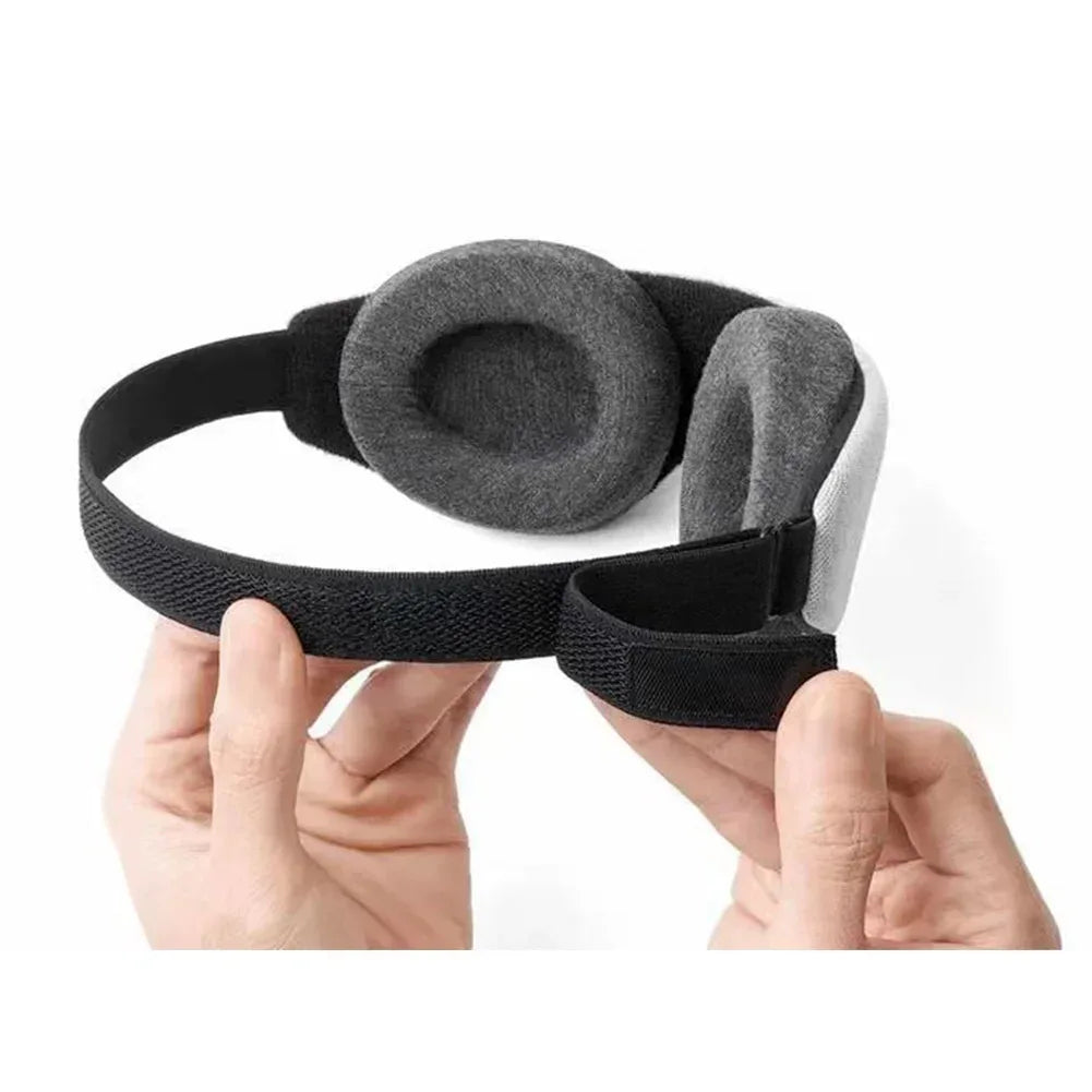3D Sleep Mask 100% Light Blocking Eye Patch Zero Eye Pressure Blindfold for Travel Office Napping Meditation Shift Work