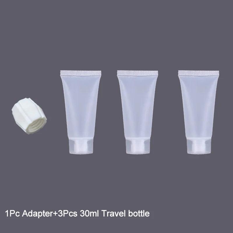 Toothpaste Squeezer Adapter,No-Spill Tube Roller for Travel, Home, Bathroom Organizer Toothpaste Saver Tool Toothpaste Dispenser