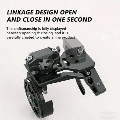 2026 NEW Motorcycle Foldable Cup Holder Lightweight Adjustable Water Bottle Mount for Electric Bicycle Sport Cycling Accessories