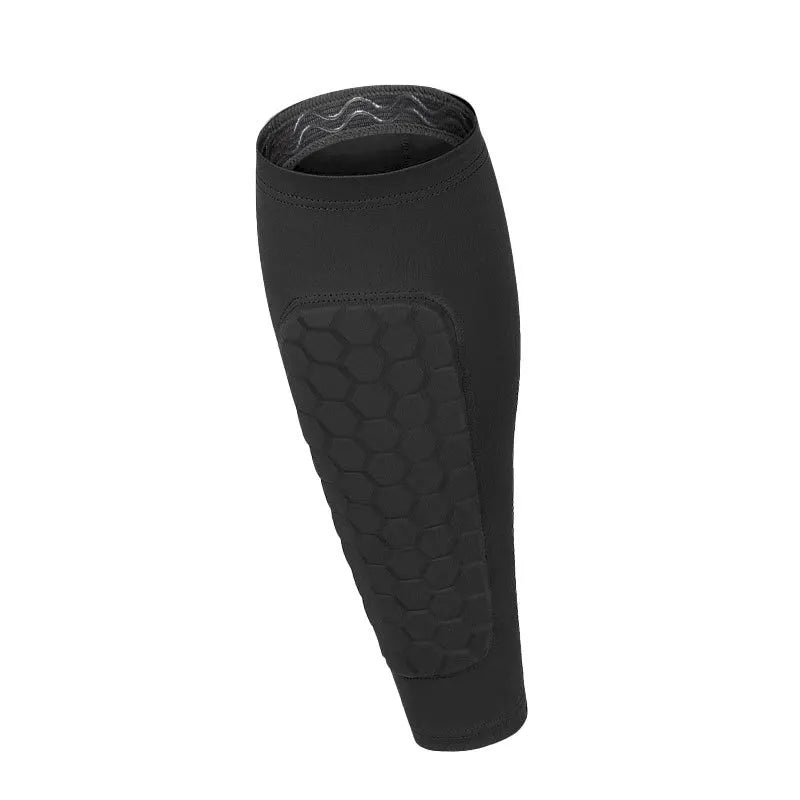 1Pcs Soccer Shin Guards Pads for Youth Adult, Shin Defender Shin Guards Kids, Calf Compression Sleeve with Honeycomb Pads
