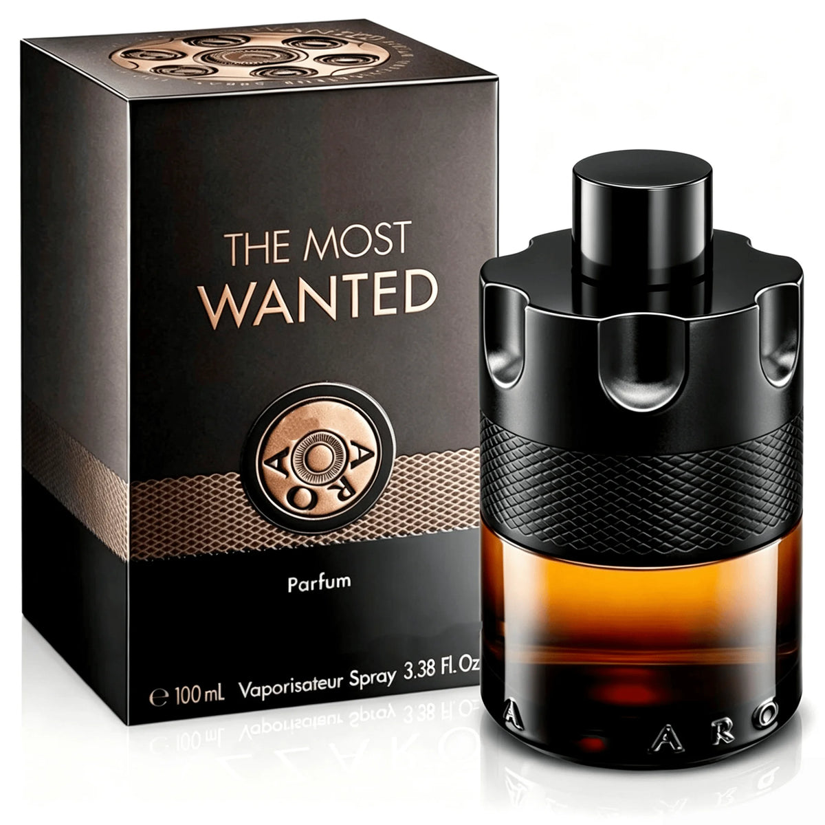 Azzaro The Most Wanted Eau De Parfum For Men 100ml 3.4 Fl Oz 100% Original Boxed Perfume Long‑Lasting Woody Spicy Fragrance Luxury Cologne Spray Gift For Him Daily Dating Party Body Perfume