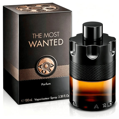 Azzaro The Most Wanted Eau De Parfum For Men 100ml 3.4 Fl Oz 100% Original Boxed Perfume Long‑Lasting Woody Spicy Fragrance Luxury Cologne Spray Gift For Him Daily Dating Party Body Perfume