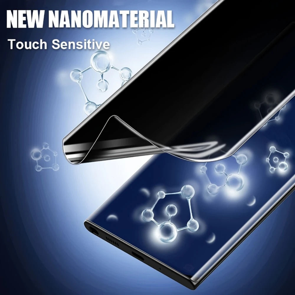 NNBILI 3 Pack Full Cover Privacy Hydrogel Film,for Samsung Galaxy S26 S25 S24 S23 S22 S21 S20 Ultra,Soft Screen Protector Film