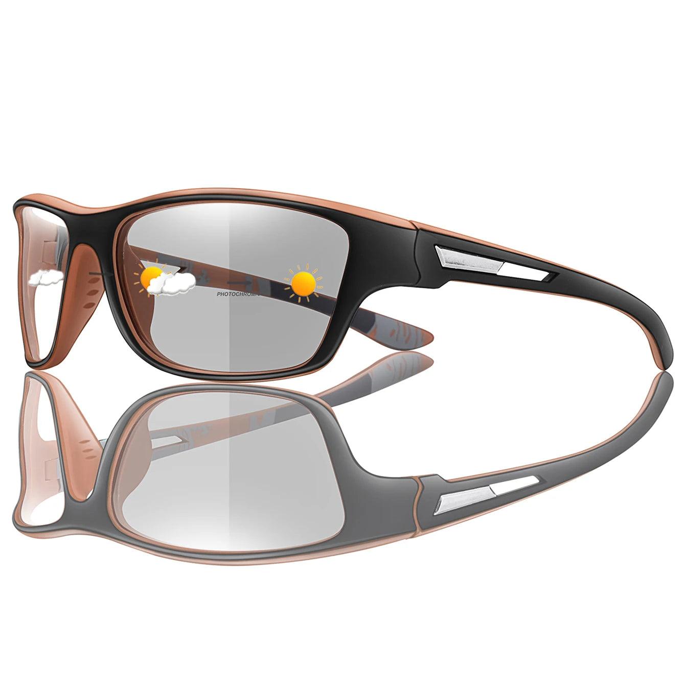 Photochromic UV400 Motorcycle Sunglasses for Men & Women