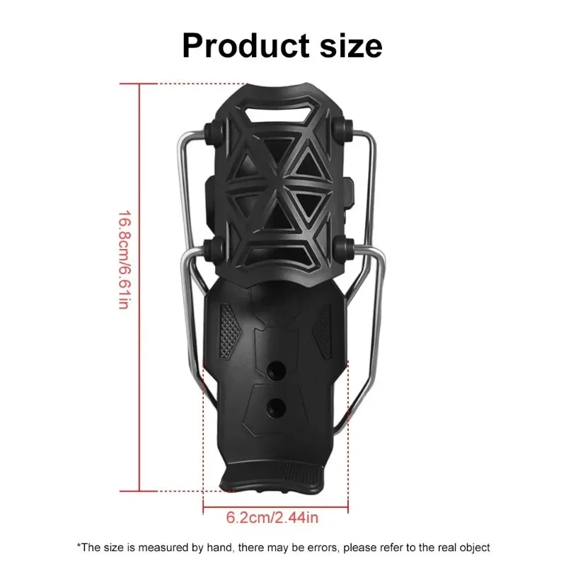 Universal Rotating Cycling Cup Holder for Bikes & Motorcycles No Drilling Required - Adjustable Bicycle Cup Holder for Electric