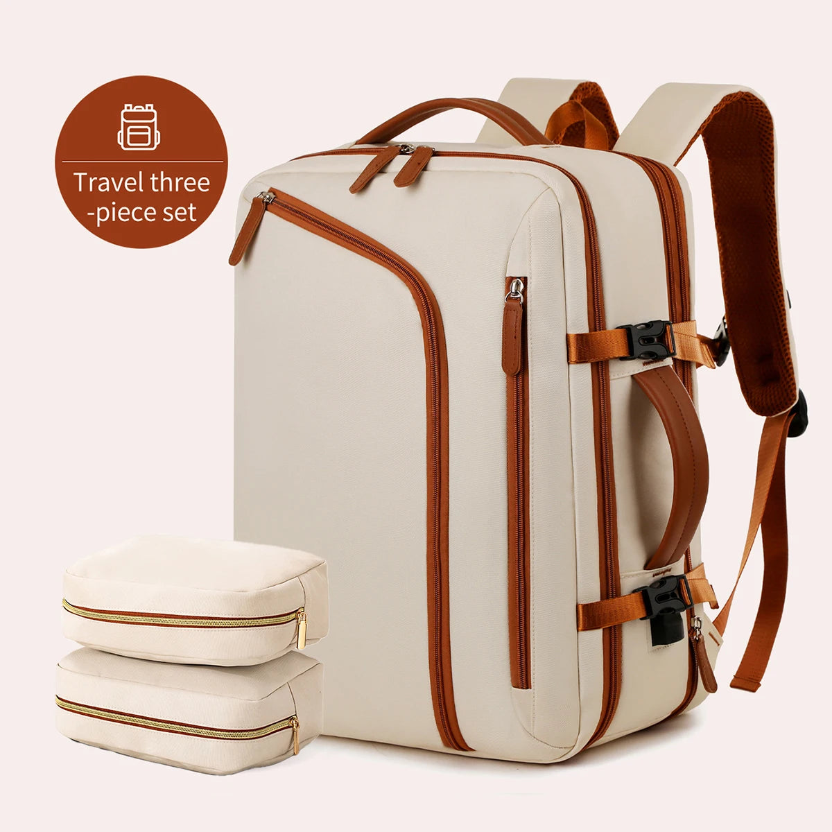 Backpack Unisex New Simple Business Computer Backpack Outdoor Large Capacity Travel Bag Student School Bag Boys