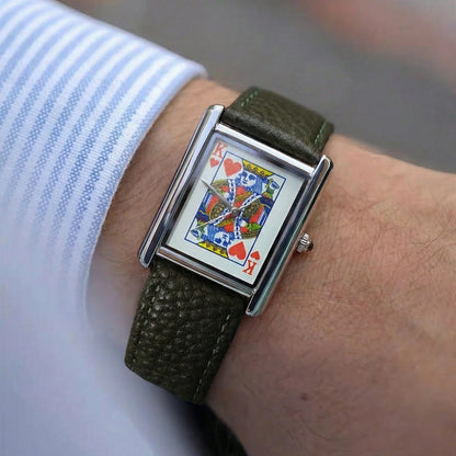 CILOA Tank Square Watch for Men, Fashionable and Casual, New Style, High Quality, Light Luxury Gift, Waterproof Quartz Watch