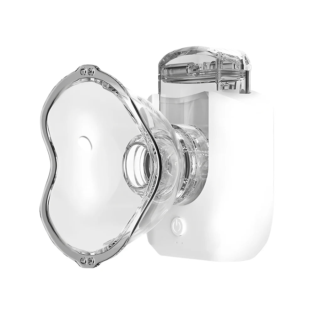 Mini Portable Nebulizer Handheld Inhaler Ultrasonic Nebulizer Medical Grade Atomizer Kids Adult for Cough Asthma