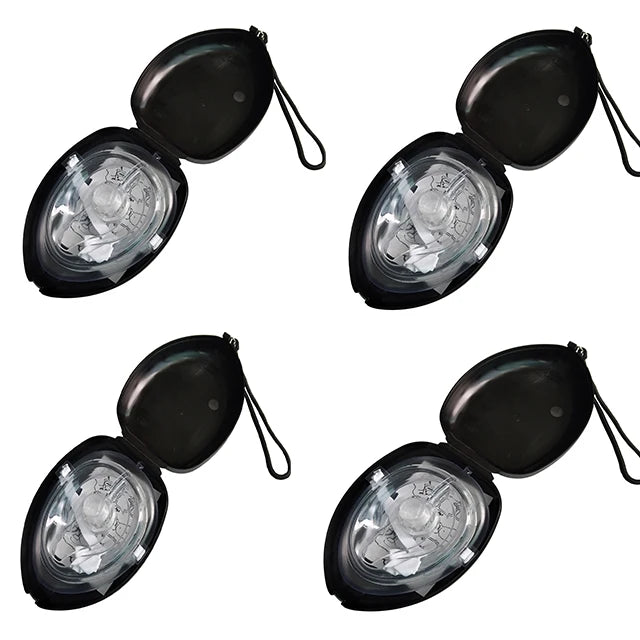 1pcs-10pcsProfessional First Aid CPR Breathing Mask Protect Rescuers Artificial Respiration Reuseable With One-way Valve Tools