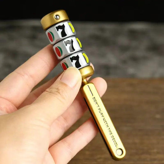Metal Slot Machine Fidget Spinner for Stress Relief