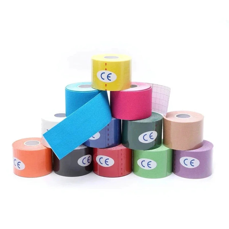 New Kinesiology Tape Athletic Recovery Elastic Tape Kneepad  Knee Pads Support for Gym Fitness Bandage