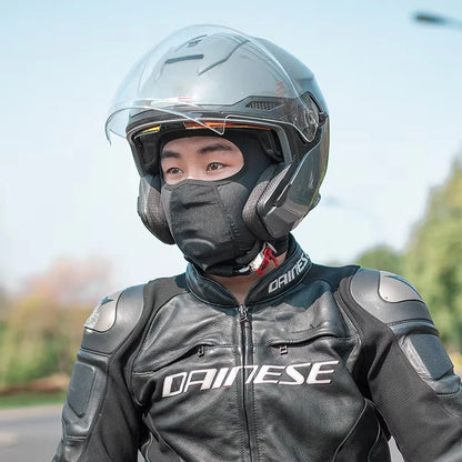 ROCKBROS Local Ship Cycling Mask Summer UV Protection Balaclava Glasses Face Breathable Hole Quick-Dry Bicycle Ice silk Mask