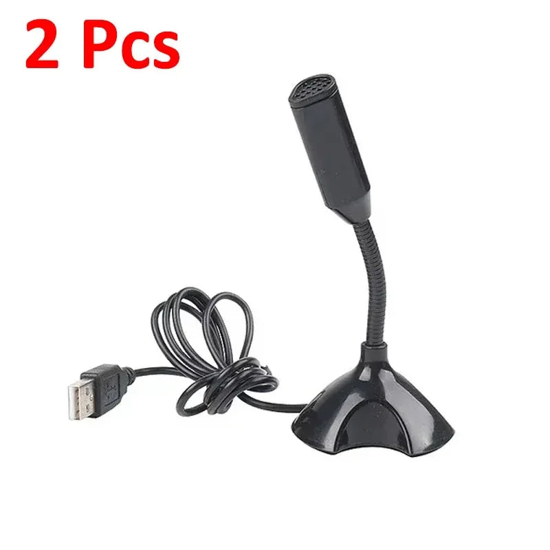 USB Condenser Microphone with Stand for PC Gaming & Streaming