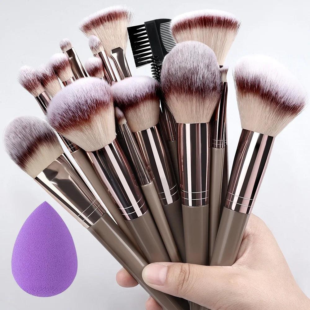 Professional Makeup Brush Set for Face & Eye Makeup