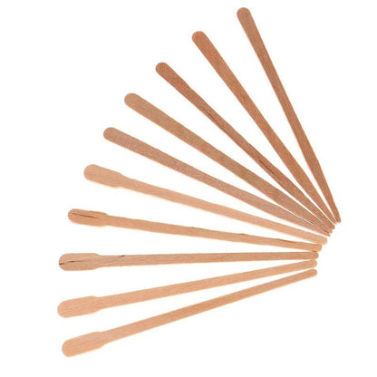Disposable Wooden Spatulas & Hygiene Sticks (100 Pcs Set)