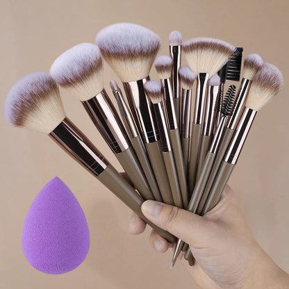 Professional Makeup Brush Set for Face & Eye Makeup
