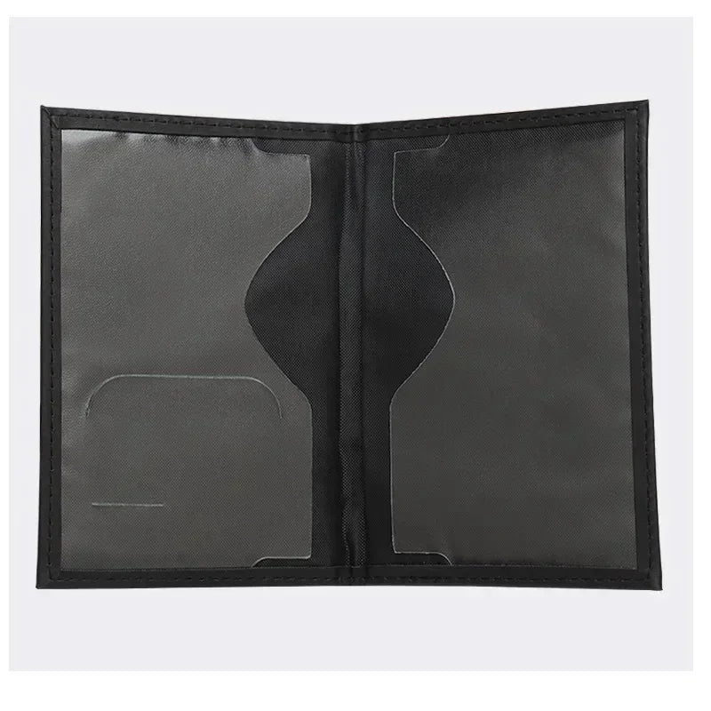 High Quality English PU Leather Passport Covers Document Cover Travel Passport Holder ID Card Passport Holder Travel Acceessory