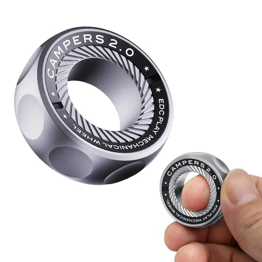 Discreet Magnetic Fidget Ring for Stress & Anxiety Relief