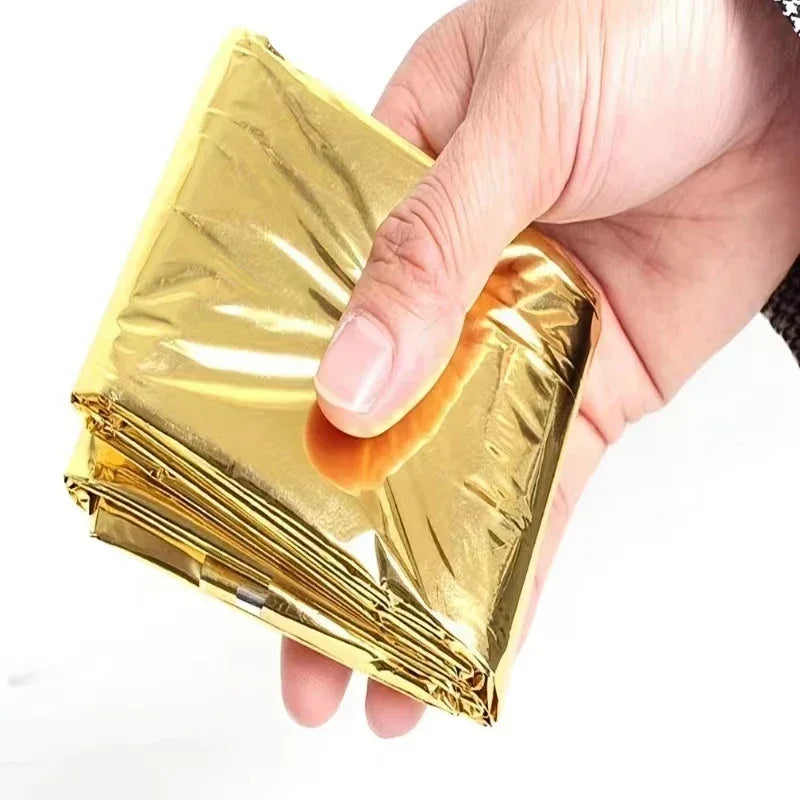 Emergency Thermal Survival Blanket Waterproof Heat Retention Camping Blanket - Urbizia