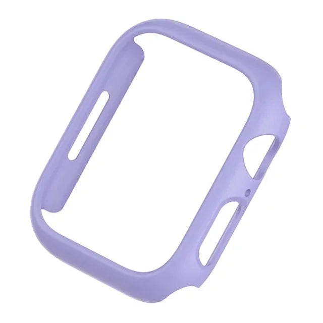 Case for Apple Watch 45mm 41mm 40mm 44mm 42mm 46mm Protective Cover Matte Hard PC Bumper Frame No Glass iWatch 10 SE 9 8 7 6 5 4