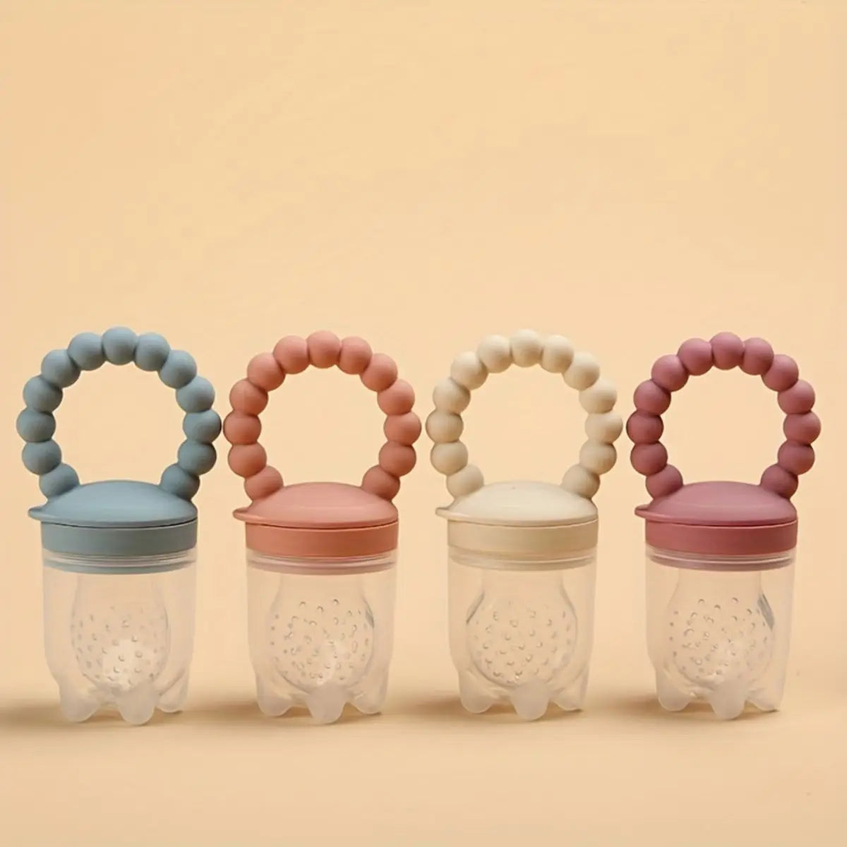Children's Silicone Fruit & Vegetable Feeder With Handle