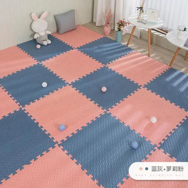 16pcs Foam Baby Play Mat – Interlocking Puzzle Floor Tiles - Urbizia