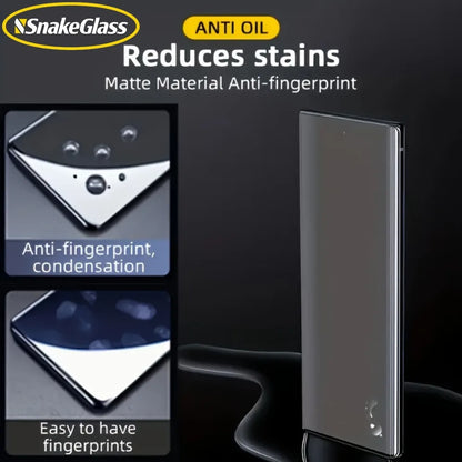 3PCS Matte Hydrogel Film for Samsung Galaxy S26 S25 S24Ultra S23 S22 S21Plus Note 20 Anti-Drop Anti-Fingerprint Screen Protector