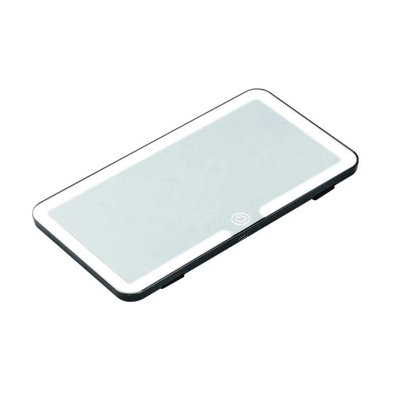 Car Sun Visor LED Vanity Mirror with Rechargeable Fill Light