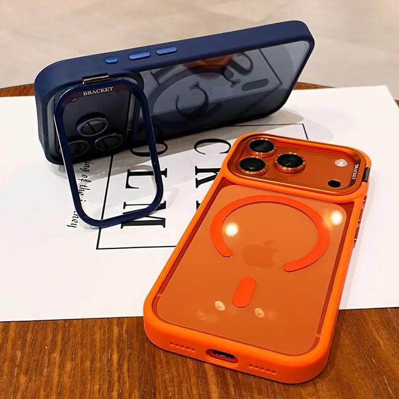 MagSafe Camera Bracket Wrist Strap Case for iPhone