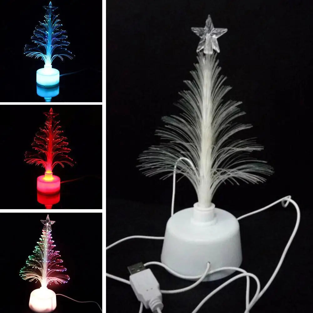 Mini USB Fiber Optic Christmas Tree