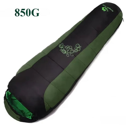 Jungle King CY0901 Thickening Fill Four Holes Cotton Sleeping Bags Fit for Winter Thermal 4 Kinds of Thickness Camping Travel