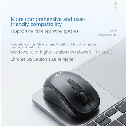 Acer 2.4Ghz Wireless Mouse Optical Portable Business Office Silent Mouse Suitable For Computer Laptop Notebook PC Esports Games