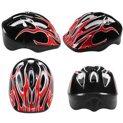 6PCS Knee & Elbow Pads Set with Wrist Guards - Multi-Sport Protective Gear for Kids/Adults - Cycling, Skating, Riding Safety