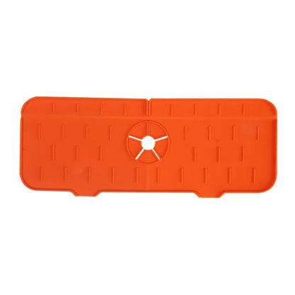 Kitchen Faucet Absorbent Mat Silicone Sink Splash Guard Water Draining Pad Countertop Protector Table Cushion Place Mat Bathroom