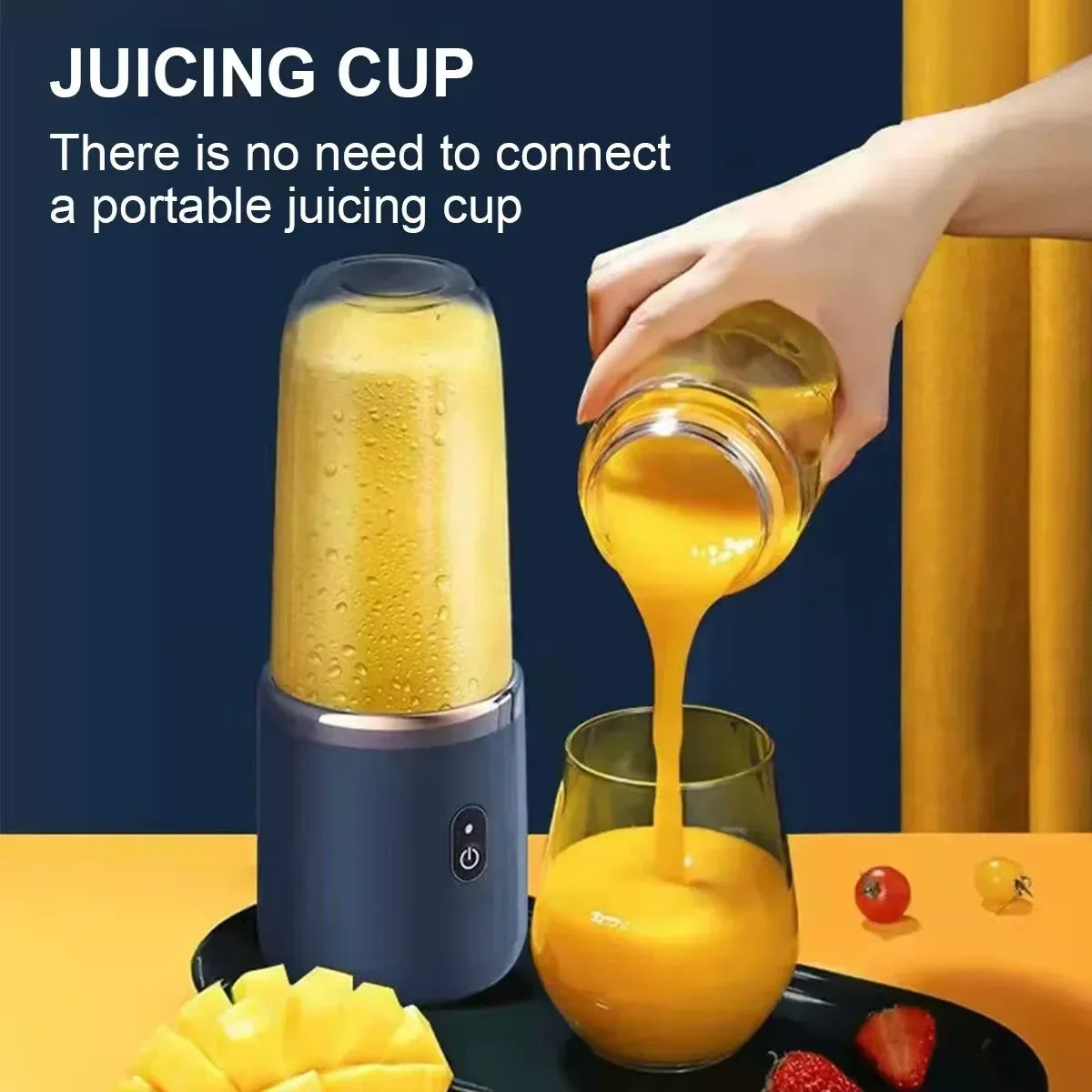 Portable USB Mini Juicer – Handheld Travel Blender - Urbizia